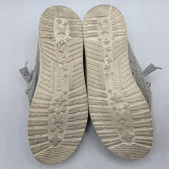 Hey Dude Wally Linen Mens 8 Gray Slip-On Comfort Shoes Casual Lightweight main image 11
